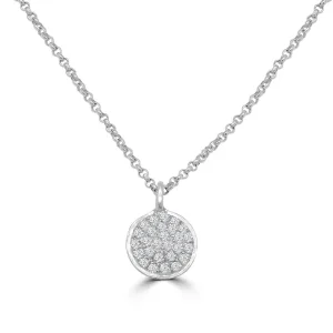 Jack Murphy Jewellers Jmj Diamond Set Jewellery | Jmj Gold Jewellery | 9ct White Gold Pavé Set Multi-Stone Diamond Pendant
