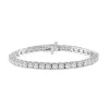 Jack Murphy Jewellers Bridal Jewellery | Jmj Diamond Set Jewellery | 18ct White Gold Tennis Line Bracelet, 5.00ct