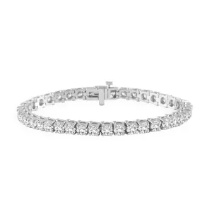 Jack Murphy Jewellers Bridal Jewellery | Jmj Diamond Set Jewellery | 18ct White Gold Tennis Line Bracelet, 5.00ct