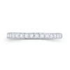 Jack Murphy Jewellers White Gold Wedding & Eternity Rings | 18ct White Gold Triangle Claw Set 2mm Diamond Ring 0.25ct