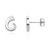Jack Murphy Jewellers Jmj Gold Jewellery | 9ct White Gold Tusk Shaped Stud Earring