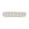 Jack Murphy Jewellers Yellow Gold Wedding & Eternity Rings | 18ct Yellow Gold 50% Spread Oval Diamond Ring 0.75ct