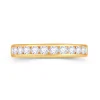 Jack Murphy Jewellers Yellow Gold Wedding & Eternity Rings | 18ct Yellow Gold Brilliant Round Channel Set 3.5mm Diamond Ring 0.65ct