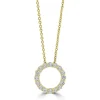 Jack Murphy Jewellers Bridal Jewellery | Jmj Diamond Set Jewellery | 9ct Yellow Gold Circle of Life Diamond Pendent, 0.54ct