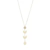 Jack Murphy Jewellers All Jmj & Branded Fashion Jewellery | Jmj Gold Jewellery | 9ct Yellow Gold Crescent & Disc Drop Necklace