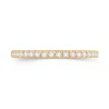 Jack Murphy Jewellers Yellow Gold Wedding & Eternity Rings | 18ct Yellow Gold 0.50ct Triangle Claw Set 2.5mm Diamond Ring