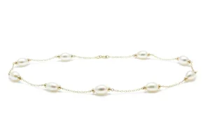 Jack Murphy Jewellers Jmj Gold Jewellery | 9ct Yellow Gold Cultured Pearl Necklace
