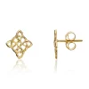 Jack Murphy Jewellers Jmj Gold Jewellery | 9ct Yellow Gold Delicate Celtic Dara Knot Earrings