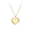 Jack Murphy Jewellers Jmj Gold Jewellery | 9ct Yellow Gold Diamond Cut Polished Heart Necklace