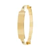 Jack Murphy Jewellers Childrens Jewellery | Jmj Gold Jewellery | 9ct Yellow Gold Expandable ID Baby Bangle