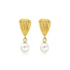 Jack Murphy Jewellers Jmj Gold Jewellery | 9ct Yellow Gold Freshwater Pearl Drop Earrings