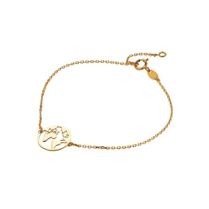 Jack Murphy Jewellers Jmj Gold Jewellery | 9ct Yellow Gold Globe Bracelet