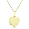 Jack Murphy Jewellers Jmj Gold Jewellery | 9ct Yellow Gold Heart Locket & Chain