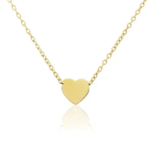 Jack Murphy Jewellers Jmj Gold Jewellery | 9ct Yellow Gold Heart Pendant Necklace
