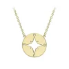 Jack Murphy Jewellers Jmj Gold Jewellery | 9ct Yellow Gold 10mm Cut Out Compass Necklace