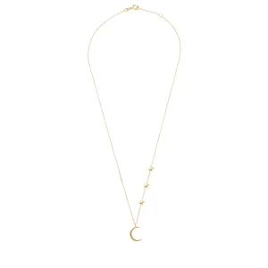 Jack Murphy Jewellers Jmj Gold Jewellery | 9ct Yellow Gold Moon & 3 Stars Necklace