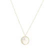 Jack Murphy Jewellers Jmj Gold Jewellery | 9ct Yellow Gold Mother of Pearl Disc Pendant Necklace