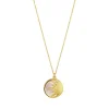 Jack Murphy Jewellers Jmj Gold Jewellery | 9ct Yellow Gold Mother of Pearl Sun Silhouette Necklace