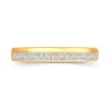 Jack Murphy Jewellers Yellow Gold Wedding & Eternity Rings | 18ct Yellow Gold Offset Channel Set 3.5mm Princess Cut Diamond Ring 0.45ct