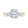 Jack Murphy Jewellers Natural Three-Stone Diamond Rings | 18ct Yellow Gold Oval & Pear Three Stone Diamond Ring 0.67ct