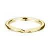 Jack Murphy Jewellers Yellow Gold Wedding & Eternity Rings | 18ct Yellow Gold Plain V Shaped Classic Court 2.5mm Wedding Ring