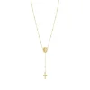 Jack Murphy Jewellers Childrens Jewellery | Jmj Diamond Set Jewellery | 9ct Yellow Gold Rosary Style Necklace