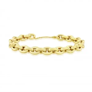 Jack Murphy Jewellers Jmj Gold Jewellery | 9ct Yellow Gold Round Oval Chain Bracelet