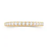 Jack Murphy Jewellers Yellow Gold Wedding & Eternity Rings | 18ct Yellow Gold Round Split Claw Set 2mm Diamond Ring 0.30ct