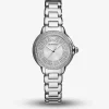Emporio Armani Ladies Emporio Armani Watches | 32mm Ladies Mia Silver Dial Stainless Steel Bracelet Watch