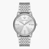 Emporio Armani Ladies Emporio Armani Watches | 42mm Three-Hand Date Stainless Steel Watch