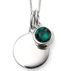 Jack Murphy Jewellers Jmj Birthstone Jewellery | Jmj Sterling Silver Jewellery | May Sterling Silver Crystal Birthstone Personalising Necklace