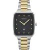 Obaku Ladies Obaku Watches | 33mm FJORD LILLE - STERLING Two Tone Crystal Dial Link Watch