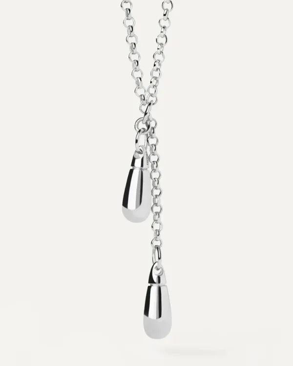 PDPAOLA All Jmj & Branded Fashion Jewellery | Tango Silver Chain Necklace