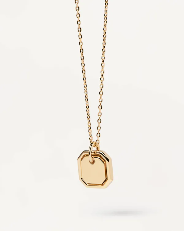 PDPAOLA All Jmj & Branded Fashion Jewellery | Yellow Gold Plated Octet Necklace