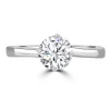 Jack Murphy Jewellers Natural Solitaire Diamond Rings | Platinum Brilliant Round Diamond Solitaire Ring, 0.94ct