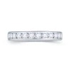 Jack Murphy Jewellers Platinum Wedding & Eternity Rings | Platinum Brilliant Round 3.5mm Channel Set Diamond Ring 0.65ct