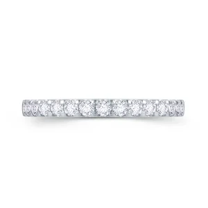 Jack Murphy Jewellers Platinum Wedding & Eternity Rings | Platinum Brilliant Round Claw Set 2mm Diamond Ring 0.30ct