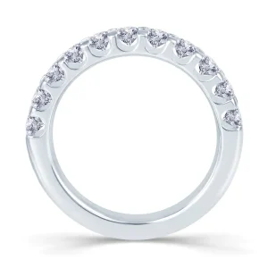 Jack Murphy Jewellers Platinum Wedding & Eternity Rings | Platinum Brilliant Round Claw Set 3mm Diamond Ring 0.85ct