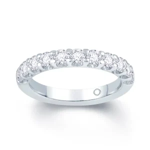Jack Murphy Jewellers Platinum Wedding & Eternity Rings | Platinum Brilliant Round Claw Set 3mm Diamond Ring 0.85ct