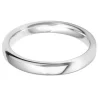 Jack Murphy Jewellers Platinum Wedding Rings | Platinum Wedding & Eternity Rings | Platinum Classic Court Medium 3mm Wedding Band