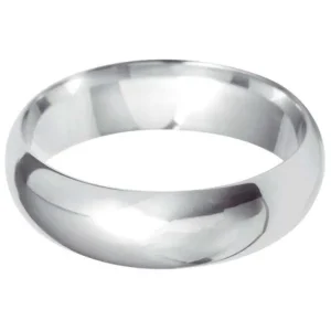 Jack Murphy Jewellers Platinum Wedding Rings | Platinum Wedding & Eternity Rings | Platinum Classic D Court 6mm Wedding Band