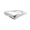 Jack Murphy Jewellers Platinum Wedding & Eternity Rings | Platinum 0.25ct Wishbone Claw Set Diamond Ring