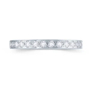 Jack Murphy Jewellers Platinum Wedding & Eternity Rings | Platinum Inlaid Brilliant Round Diamonds 2.5mm Diamond Ring 0.30ct