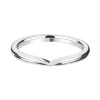 Jack Murphy Jewellers Platinum Wedding & Eternity Rings | Platinum Plain V Shaped Classic Court 2.5mm Wedding Ring