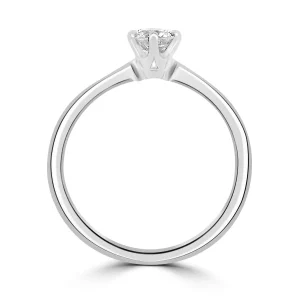 Jack Murphy Jewellers Natural Solitaire Diamond Rings | Platinum Round Brilliant Solitaire Ring, 0.60ct