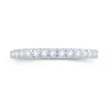 Jack Murphy Jewellers Platinum Wedding & Eternity Rings | Platinum Round Split Claw Set 2mm Diamond Ring 0.30ct
