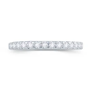 Jack Murphy Jewellers Platinum Wedding & Eternity Rings | Platinum Round Split Claw Set 2mm Diamond Ring 0.30ct