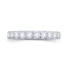 Jack Murphy Jewellers Platinum Wedding & Eternity Rings | Platinum Round Split Claw Set 3mm Diamond Ring 0.85ct