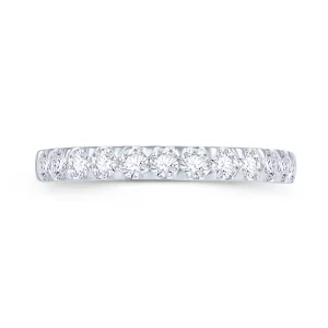 Jack Murphy Jewellers Platinum Wedding & Eternity Rings | Platinum Triangle Claw Set 2.5mm Diamond Ring 0.50ct