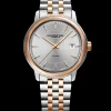 Raymond Weil Mens Raymond Weil Watches | 40mm Maestro Auto Rose & Silver Metal Link Watch